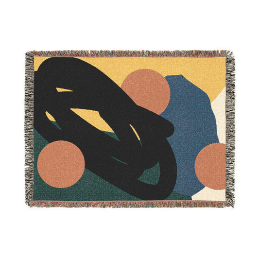 Fruit Salad Woven Blanket